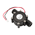 Miniatyrbillede 2 af 8: DC 12V DC Generator 10W Mikro Vandturbine Generator Vandopladning PZ