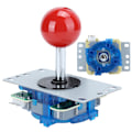Miniatyrbilde 8 av 8: Fighting Machine Arcade Game Console Joystick Høy følsomhet Ingen forsinkelse Gamepad Tilbehør Rød