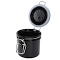 Miniatyrbillede 7 af 8: Øjenvippelim Opbevaringsboks 250ml Termometer Hygrometer Vippeforlængelse Lim Opbevaringsbeholder Sort