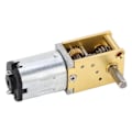 Pikkukuva 6 / 8: DC6V yksiakselinen matovaihteinen moottori kiinnitysjalustalla Micro DC vaihdemoottori Nopeudenvaihtamoottori 190 RPM (1:42 Vähentämissuhde)