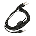 Pikkukuva 7 / 8: Mini XLR 5-nastainen liitin GA Dual Plugs -kuuloke-adapterikaapeli David Clark Avcomm ASA:lle Dual GA PJ055 PJ068 -liittimelle