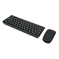 Miniatyrbild 4 av 8: 2.4G Trådlöst Tangentbord & Mus-Set Ergonomiskt 64-Tangs Tangentbord 3 DPI Justerbar USB-Mus för Datorer & Surfplattor
