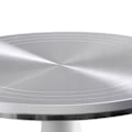 Miniatyrbillede 8 af 8: 10 tommer roterende kagedekorationsstativ Professionel kageskive i aluminiumlegering til hjemmekagedekoration Hvid