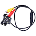 Miniatyrbild 4 av 8: Bil backkamera 140° Extern 4 LED HD Night View registreringsskylt Monterad Universal för 12V