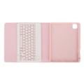 Pikkukuva 8 / 8: Tabletin näppäimistö UK-asettelu 10 metriä Bluetooth-yhteys Suojaava kotelo Langaton näppäimistö IOS Tablet Air 4/5 10.9 tuumaa Vaaleanpunainen