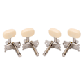 Miniatyrbild 8 av 8: 4 st Guitar String Tuning Peg 2 Hål 2 Vänster 2 Höger Tuner Key Machine Head Set Kit