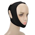 Miniatyrbild 8 av 8: Slimming Face Strap Svart Portabel Lättviktsmassage Andningsbar V-linjeformande ansiktsbälte M