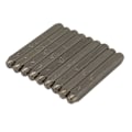 Miniatyrbillede 5 af 8: 9 stk. Metal Nummer Stempler 0,16in Stærkt Højkarbonstål Multi Formål Metal Stempelsæt til Læder Træ Smykker