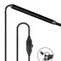 Miniatyrbild 7 av 8: Digital Otoscope Camera Ultra Clear View 6 LED-lampor IP67 Vattentätt Ear Scope Endoskop för Android OTG Svart 5,5 mm