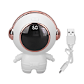Miniatyrbillede 1 af 8: Genopladelig håndvarmer Bærbar USB digital hurtigopvarmning elektrisk håndvarmer til vinterhvid