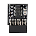 Miniatyrbillede 1 af 8: TPM 2.0 Krypteringssikkerhedsmodul 14 Pin LPC Interface Krypteringssikkerhedsmodul til MSI 14Pin LPC TPM 2.0
