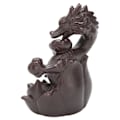 Miniatyrbillede 8 af 8: Dragon Røgelsebrænder Røg Tilbageflow Røgelseholder Håndværk Hørpynt Gave