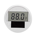 Miniatyrbild 1 av 8: Fisktanktermometer Extern LED-akvarium Högprecisionstemperaturmätare Sänder solenergi digital display