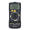 Miniatyrbillede 7 af 8: Digital multimeter Ultratynd Auto Manuel rækkevidde Lys Lyd Alarm Justerbar støttefod Elektrisk tester