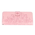 Miniatyrbilde 2 av 8: Multifunksjonelt lommebokveske Flip-telefonveske med kortlommer og støtte for Galaxy S22 Plus Rose Gold