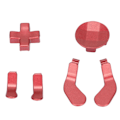 Miniatyrbilde 2 av 8: Rustfritt stål metall D-pute og padler Bytte av kontrolltilbehør for Xbox One Elite Series 2Red
