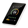 Miniatyrbilde 5 av 8: Smart WiFi Termostat Digital for Tuya App Control Hjem Gulvvarme Vertikal Skjerm 100‑250VAC 16A