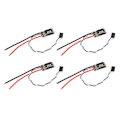 Pikkukuva 5 / 8: 4 kpl harjaton ESC 45A 2-6S virtalähde RGB LED sähköinen nopeudensäädin RC FPV Quadcopter-lentokoneen droneille