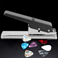 Miniatyrbild 3 av 8: Gitarr bas Plectrum Pick Punch Metal Maker med 2 formar DIY Tool Tillbehör