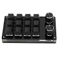 Miniatyrbillede 8 af 8: Enhåndsmakro mekanisk tastatur 12-tasters multifunktion DIY programmerbar knappsæt til Office Gaming Lab