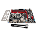 Miniatyrbillede 1 af 8: B75 S Mining Moderkort Dual Channel DDR3 LGA1155 Støtter VGA DVI HD Multimedia Interface ATX Moderkort med Gigabit NIC