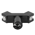 Miniatyrbilde 6 av 8: V-stang stabilisator Quick Disconnect Mount Justerbar dobbeltsidig recurve bue V-stang stabilisator feste for bueskyting