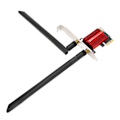 Miniatyrbillede 4 af 8: PCIe netværkskort 300Mbps 2,4GHz 867Mbps 5GHz Dual Antenne BT4.2 PCIe WiFi Adapterkort til Win 7 8 10 11 System