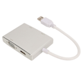 Miniatyrbillede 2 af 8: USB 3.0 Videoadapter 4 i 1 USB til HD Multimedia Interface VGA DVI Hub med Netværkskort