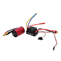 Miniatyrbillede 4 af 8: S3650 4300KV Vandtæt Børsteløs Motor + 60A Børsteløs Motor ESC T-stik Han til 1/10 RC Bil Opgraderingsdele