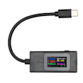 Pikkukuva 2 / 8: USB-testaaja Ammattimainen Virtajännite Virta-aika Tarkka mittaus Kaksisuuntainen USB C-mittari 4‑30V 0‑6,5A