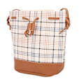 Miniatyrbillede 3 af 8: Håndtaske Bærbar Kvinder PU Læder Polyester Tote Bag til Rejse Picnic Fest