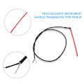 Miniatyrbilde 3 av 8: Pickup under sadelen Passiv piezo-pickup for akustisk gitarrinstrumenttilbehør