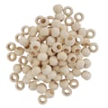 Pikkukuva 7 / 8: 100 kpl Puupallot Pyöreä Reikä Kaulakoru Helmi Väliosa Koriste DIY Korut Tarvikkeet 20mm