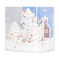 Pikkukuva 2 / 7: 3D-popup-musiikkikort käsityöläisillä läpiviennillä kaiverrus Snowscape 3D-joulukortti pahvilla