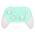Pikkukuva 3 / 8: Langaton Bluetooth-peliohjain Gamepad NFC 3D-joystickeillä Nintendo Switch ProGreen Whitelle