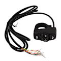 Miniatyrbillede 6 af 8: 36V 48V Elcykel Lys Horn Switch IP54 Vandtæt Kontrol Switch til 22,2 mm Styr Motorcykler Elcykler Scootere