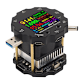 Miniatyrbillede 3 af 8: USB Tester 65W Bluetooth Digital Spænding Strøm Strømresistens Kapacitet USB Strømmåler 3,6‑32V