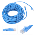 Miniatyrbillede 8 af 8: Netværkskabel Gigabit RJ45 Ethernet LAN Patch Cord Iltfrit Kobber Blå Computer Jumper Wire 20 meter/22yd