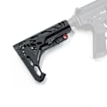 Miniatyrbilde 7 av 7: Utendørssett med fast lager Pythoner Grain Hollow Nylon Lettvekt Red Dot Tail Bracket Utendørs Sport Modifisering Tilbehør
