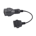 Miniatyrbillede 3 af 8: 12-bens til 16-bens OBD2-stikkabel OBDII-adapter Biltilbehør