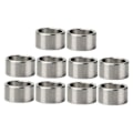 Miniatyrbillede 5 af 8: 10 stk Skive afstandsskive 15 mm ydre diameter 12 mm ID rustfrit stål tilbehørssæt kit3515-0015-0080