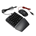 Miniatyrbillede 5 af 8: Tastatur-Mus-Konverter Set Programmerbar Kabelforbundet Mekanisk Tastatur-Mus-Adapter Combo til PS3 til PS4 til Switch