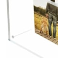 Miniatyrbilde 8 av 8: Akrylfotobilde Ramme Krystallklar Rammeløs Dobbeltsidig Stående Fotobilde Ramme for Skrivebord