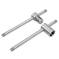 Miniatyrbilde 8 av 8: Rustfritt stål Billiard Cue Tip Suppressor Tool Shaper for 11/14 mm snookerpinne11 mm
