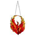 Pikkukuva 1 / 5: Punainen liekki Firebird -lasimaalaus ikkunakoriste