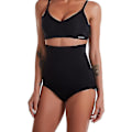 Miniatyrbillede 2 af 5: Dame Seamless Højtaljet Tummy Control Butt Lifter Shapewear Girdle - Sort (3XL/4XL)