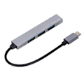 Pikkukuva 3 / 8: Laajennusasema TYPEC Mini Plug and Play USB2.0 USB 3.0 Hub 1 Liitäntä 4 Laajennusasema (Harmaa)