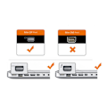 Miniatyrbild 6 av 8: Mini DisplayPort till VGA-adapterkabel DP till VGA-konverteringslinjestöd Mini DisplayPort v1.2