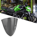 Pikkukuva 5 / 8: Moottoripyörän tuulilasi Flyscreen sopii Kawasaki ER-6N ER6N 2012-2014 (musta)