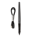 Miniatyrbillede 1 af 8: PF150 Stylus Pen til Q11K Ergonomisk Design Sort ABS Programmerbare Taster til Huion Smart Pen til Huion Q11K